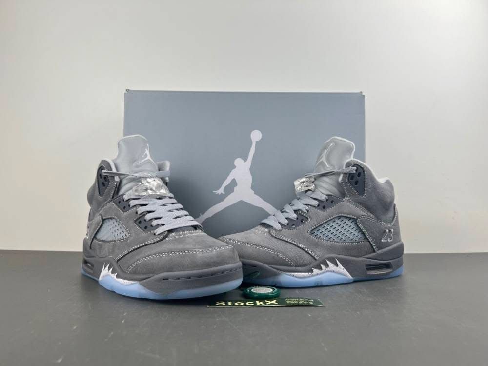Jordan retro 5 wolf grey260