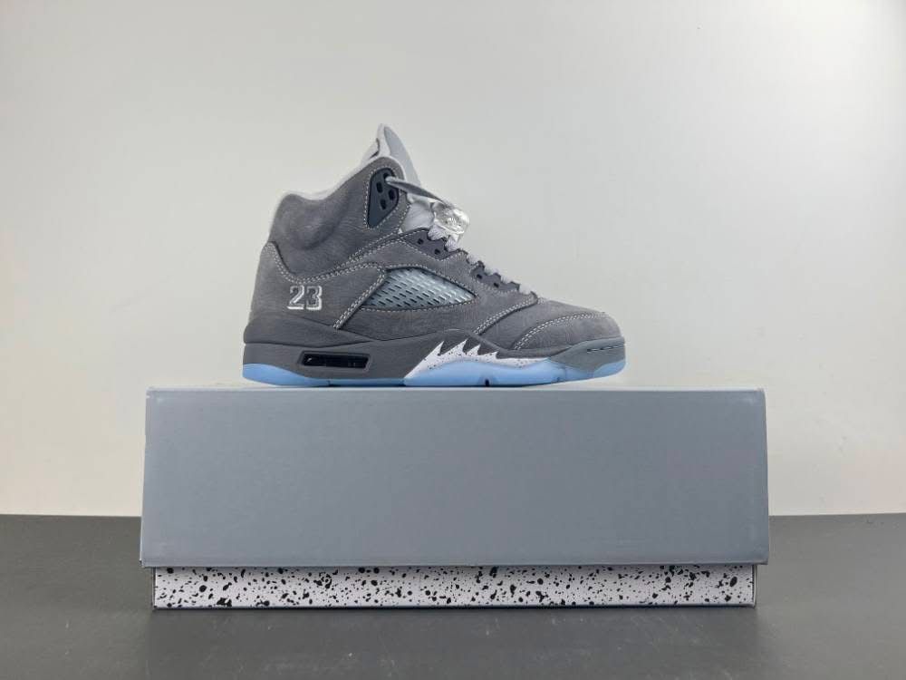 Jordan retro 5 wolf grey260