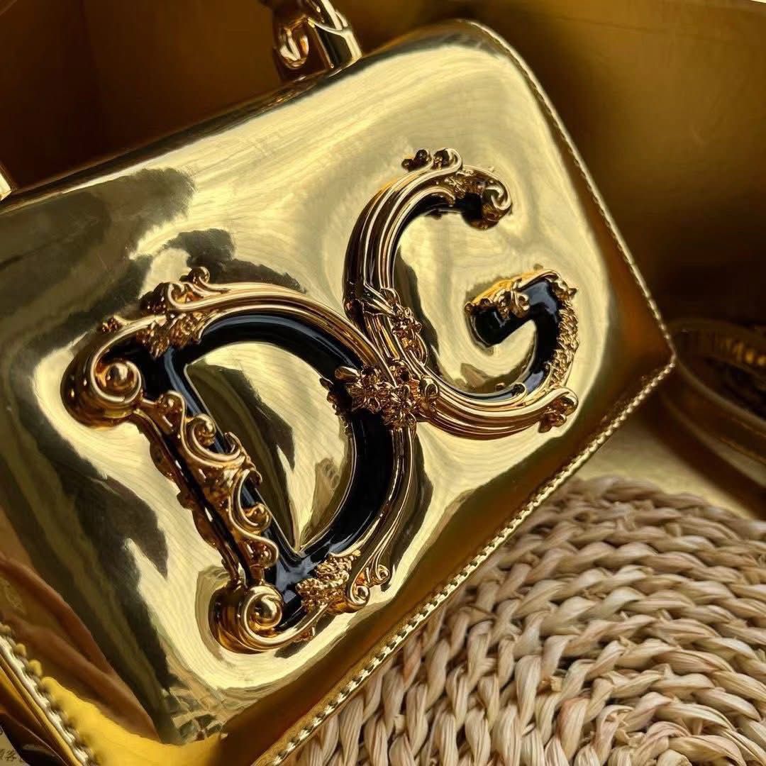Dolce & Gabbana DG Girls Gold Bag