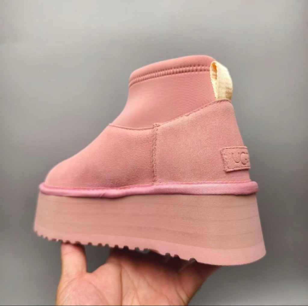 Ugg Pink Classic Mini Dipper Legwarmer