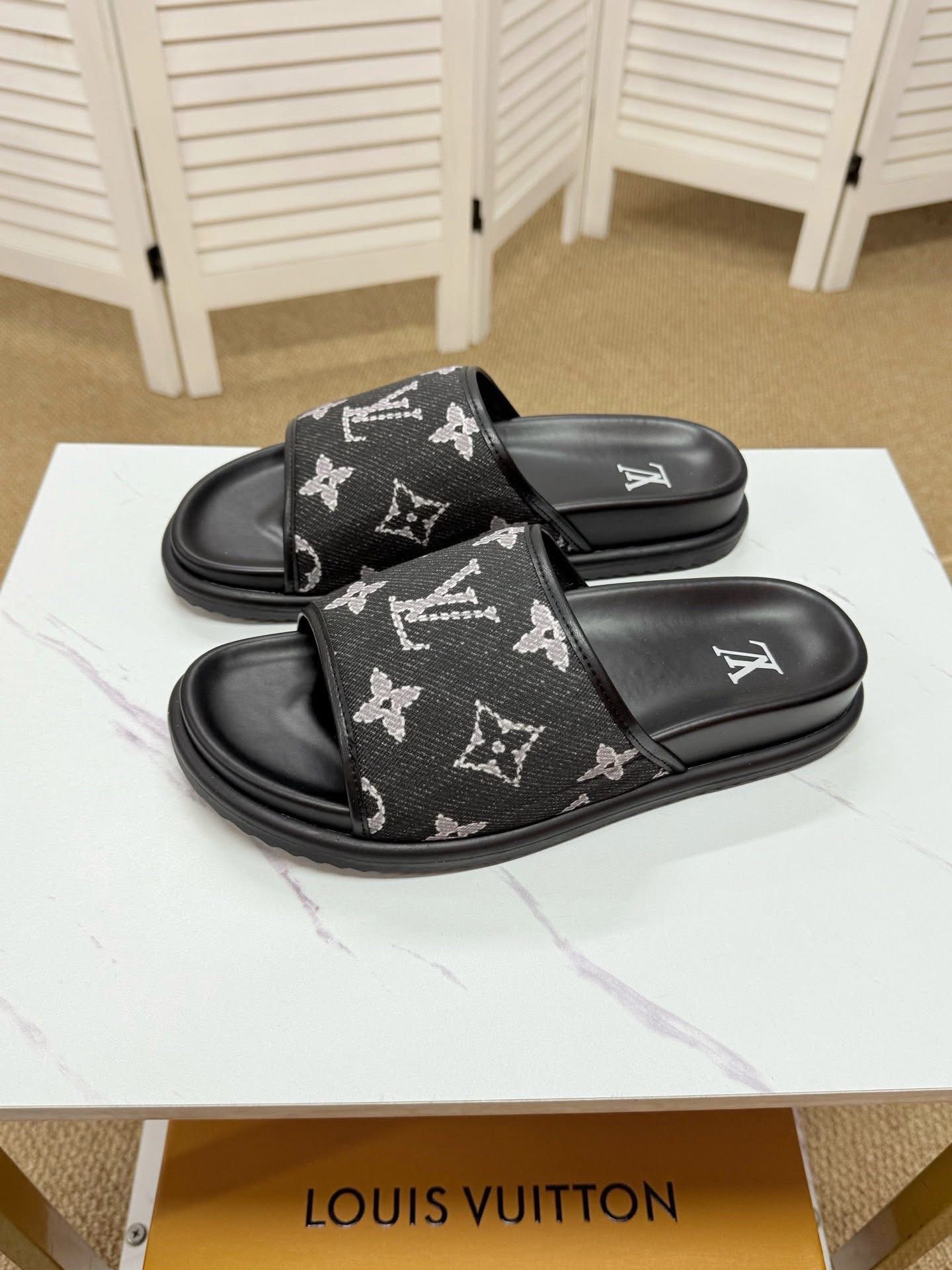 Louis Vuitton Miami Mule Black