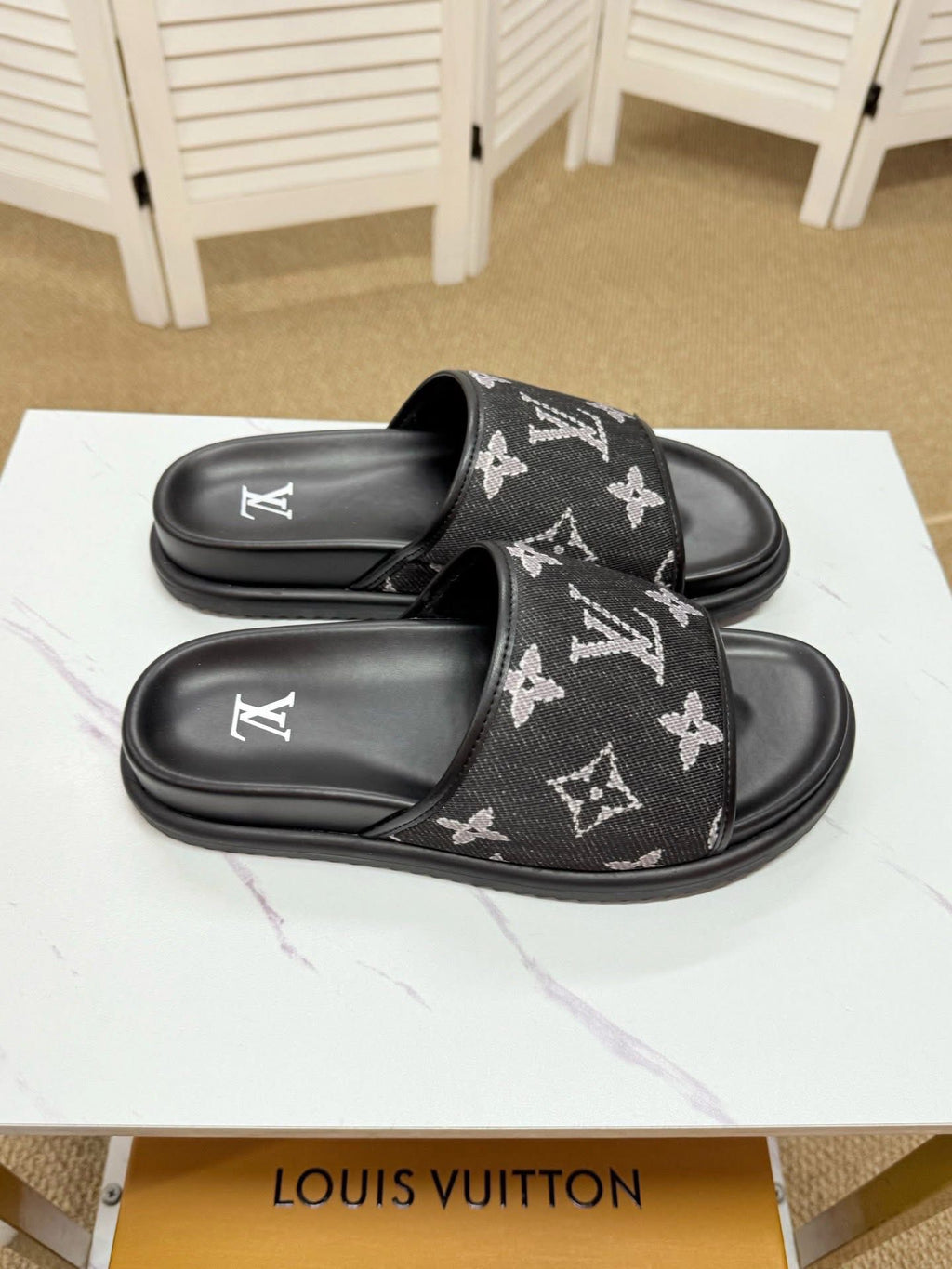 Louis Vuitton Miami Mule Black