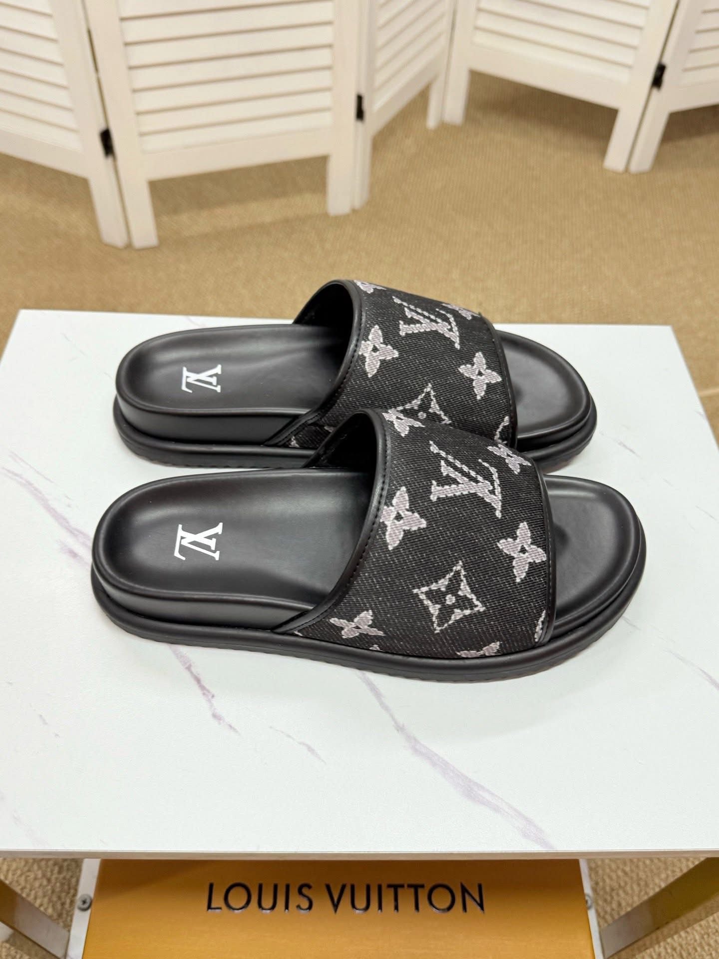 Louis Vuitton Miami Mule Black