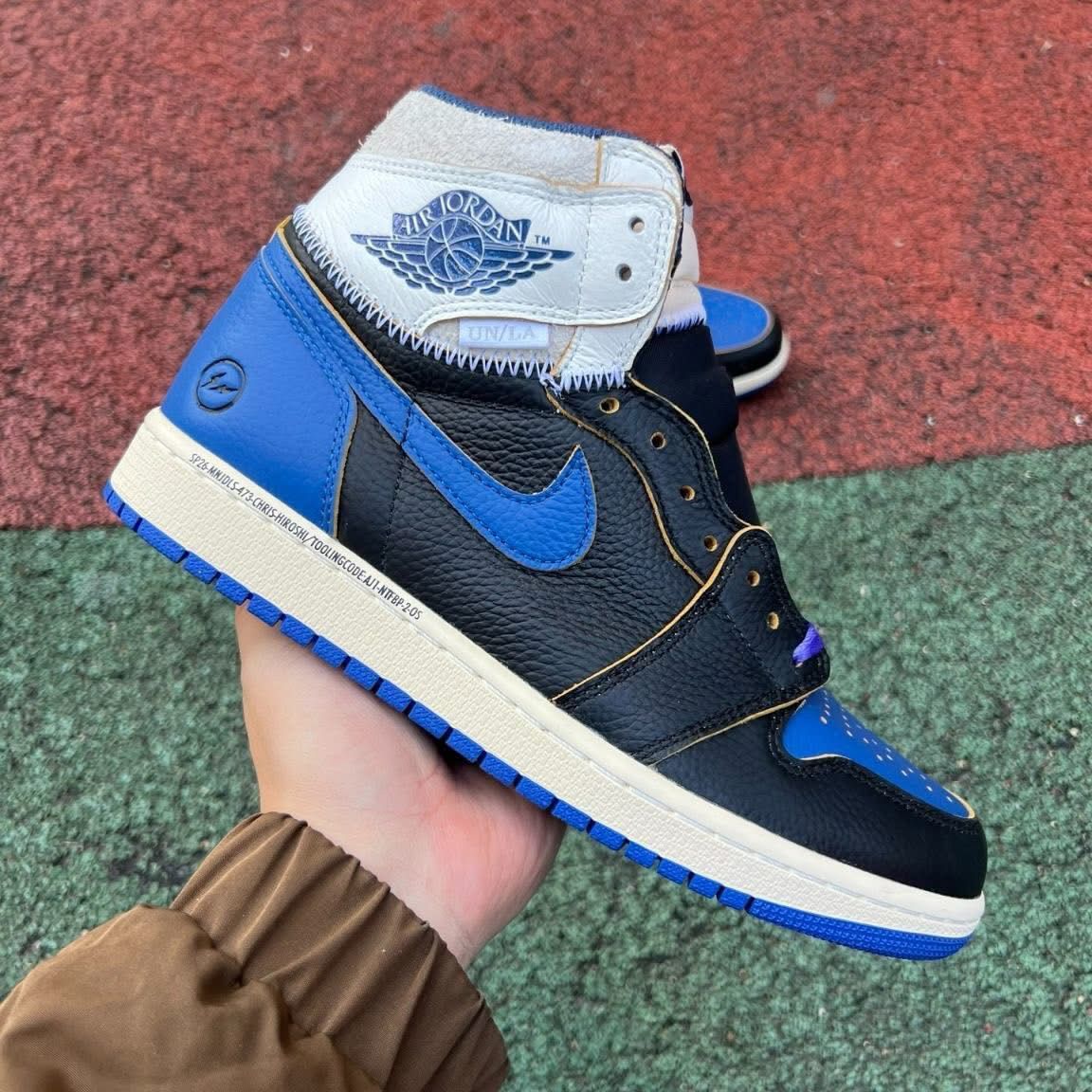 Union La x Fragment x Air Jordan 1