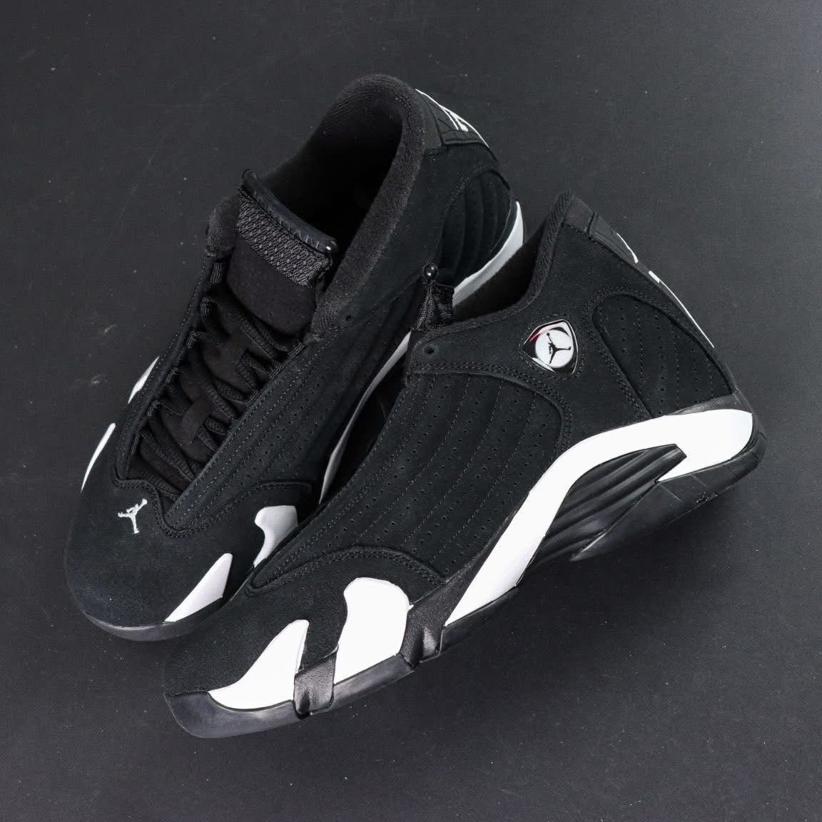 Jordan 14 Retro Black White