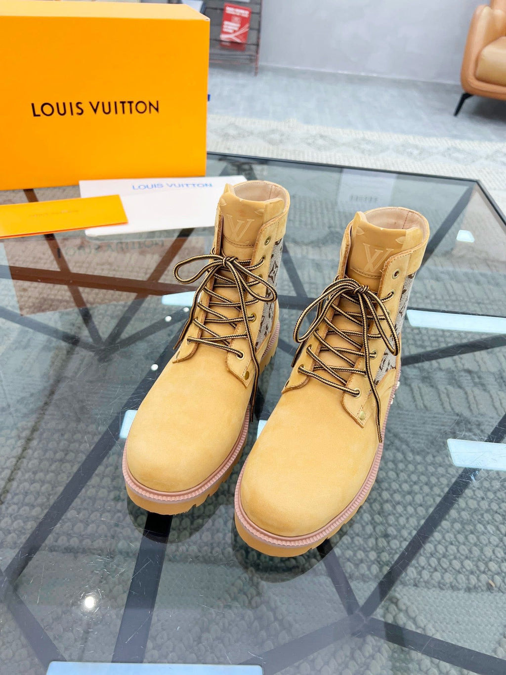 Louis Vuitton Construction Boot