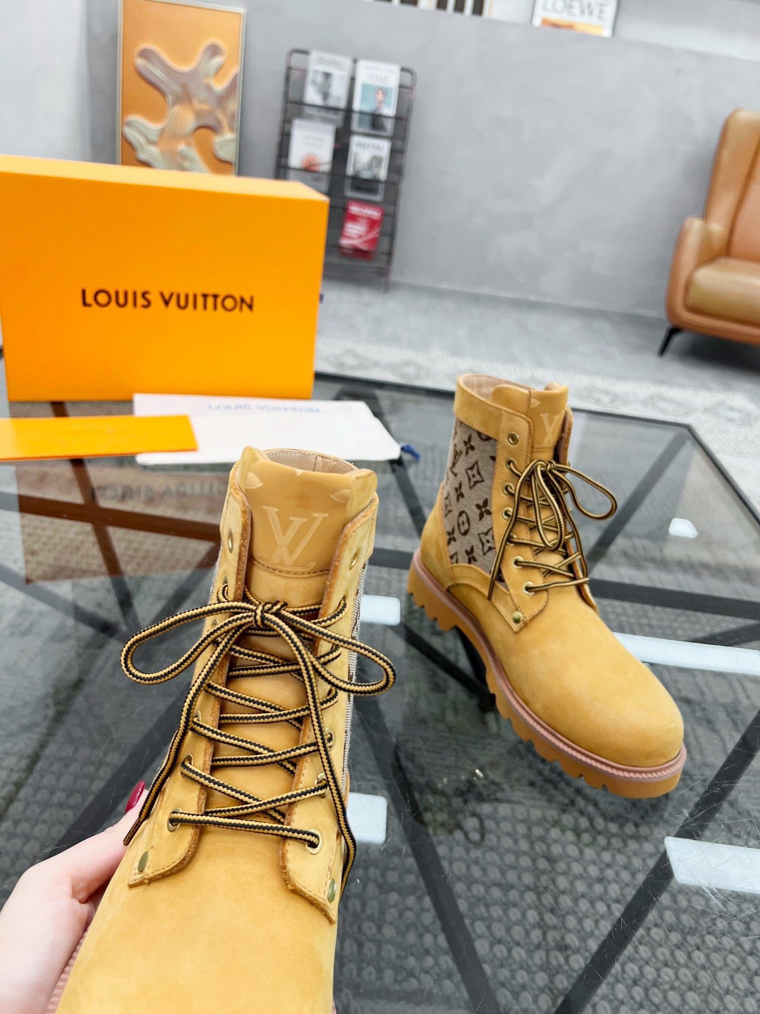 Louis Vuitton Construction Boot