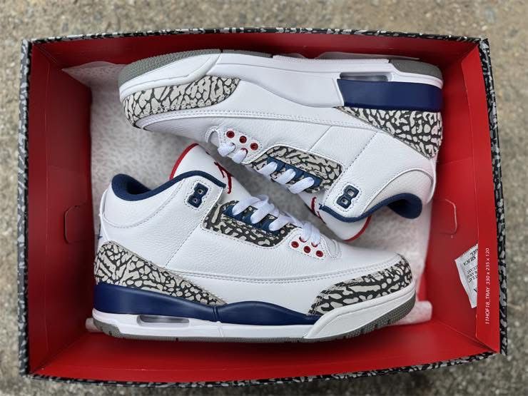Air Jordan Retro 3 OG True Blue