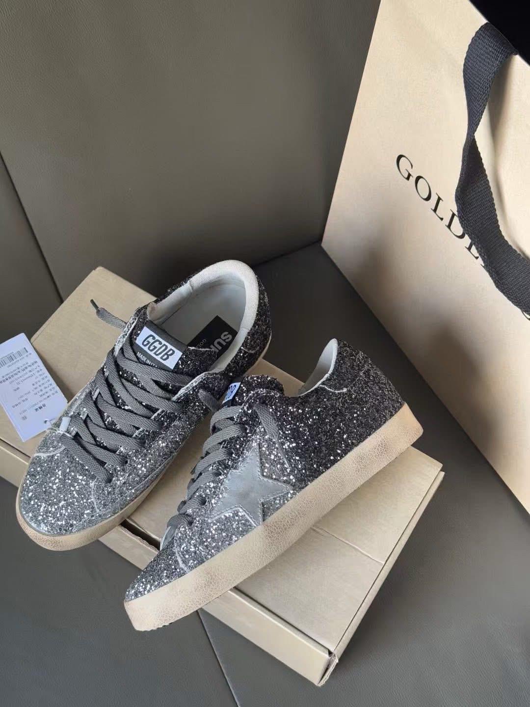 Women's Super Star with glitter