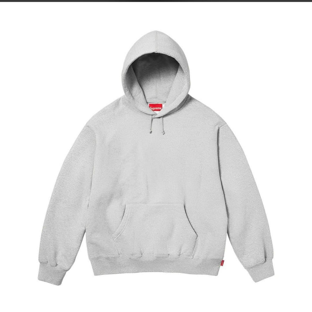 Supreme Satin Appliqué Hooded Sweatshirt