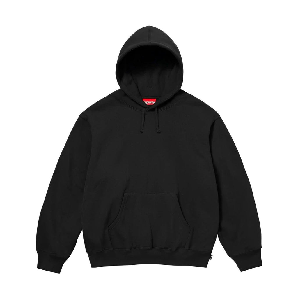 Supreme Satin Appliqué Hooded Sweatshirt