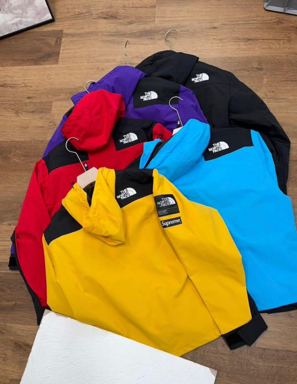 Supreme x The North Face Arc Logo Mountain Parka made with GORE-TEX material