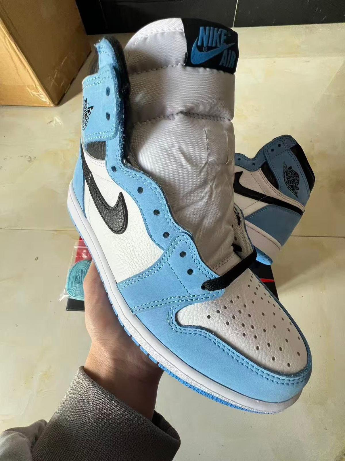 Air Jordan 1 Unc Blue for women