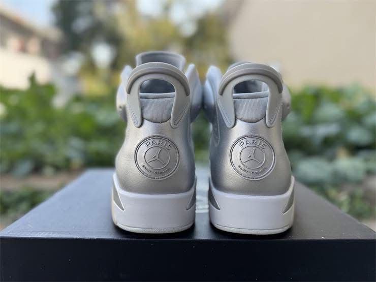 Jordan 6 PSG Paris saint germain silver