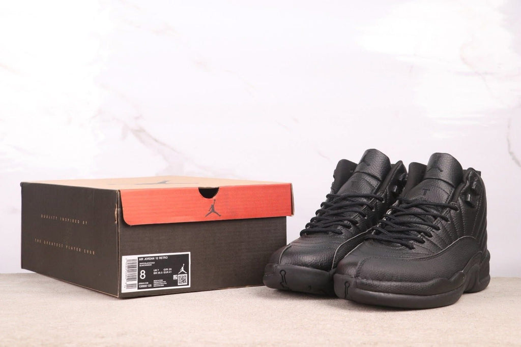 Air Jordan 12 Retro Winterized Triple Black